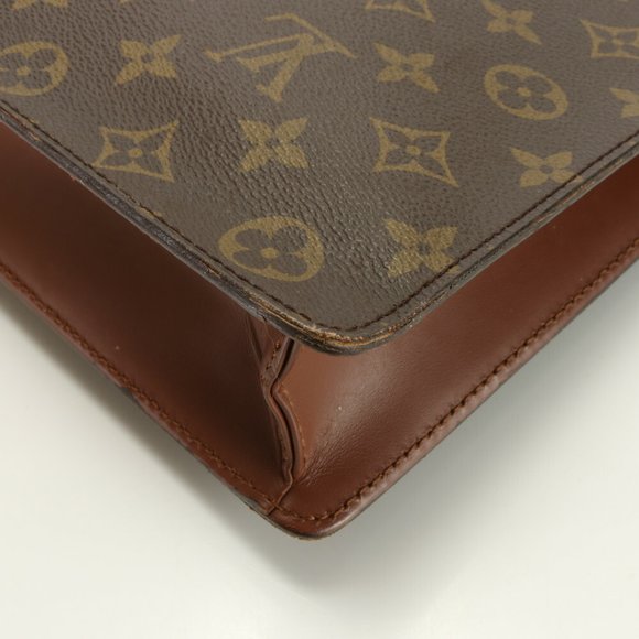 Louis Vuitton Monogram Porte Document Bandouliere M53338 Bag Shoulder Men's - Picture 11 of 16